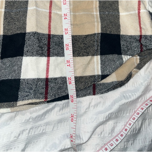 Natural Reflections Plaid Flannel Button Down Shirt Thick Cotton Size XL - Picture 7 of 8